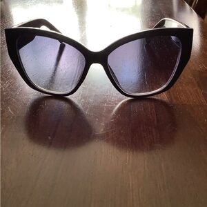 Kurt Geiger Black And Violet Sunglasses. NWOT